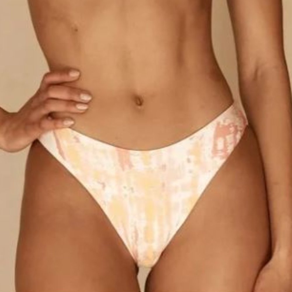 Monday Swimwear Byron Bottom Sunset Tie Dye M